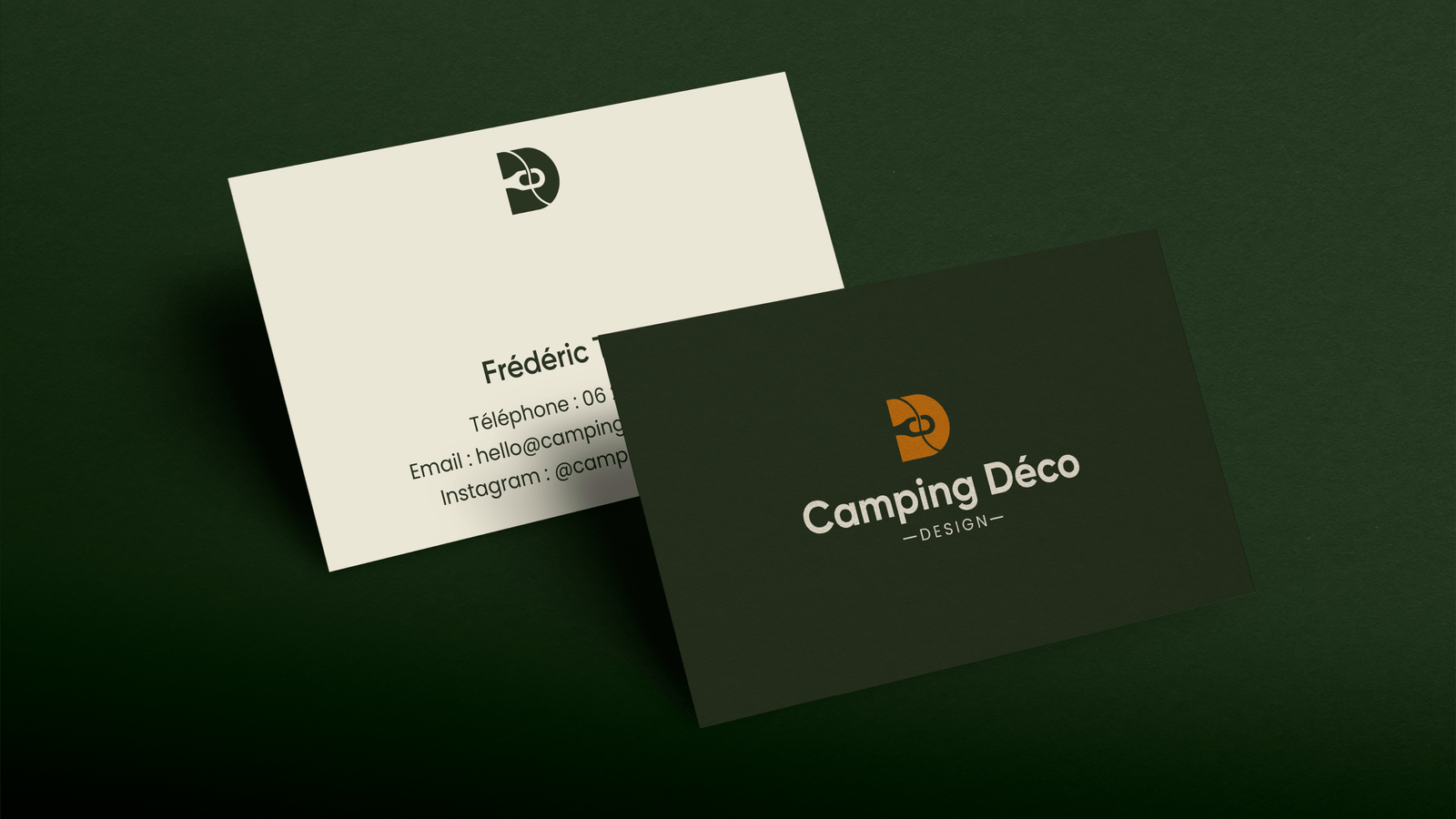 Studio Nanou, Studio de communication graphique - CAMPING DÉCO DESIGN - IDENTITÉ VISUELLE - LOGO - DESIGN