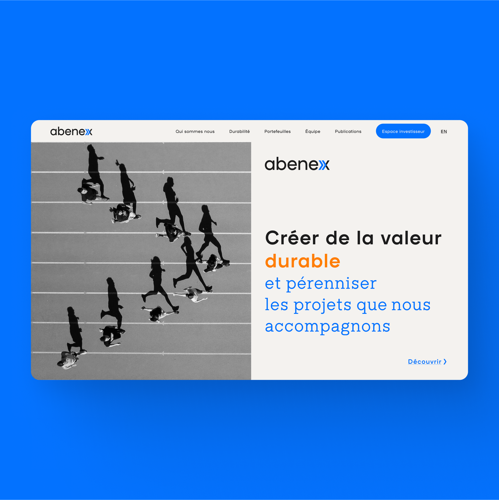 Studio Nanou, Studio de communication graphique - Abenex - Refonte site web - UI Design - UX Design