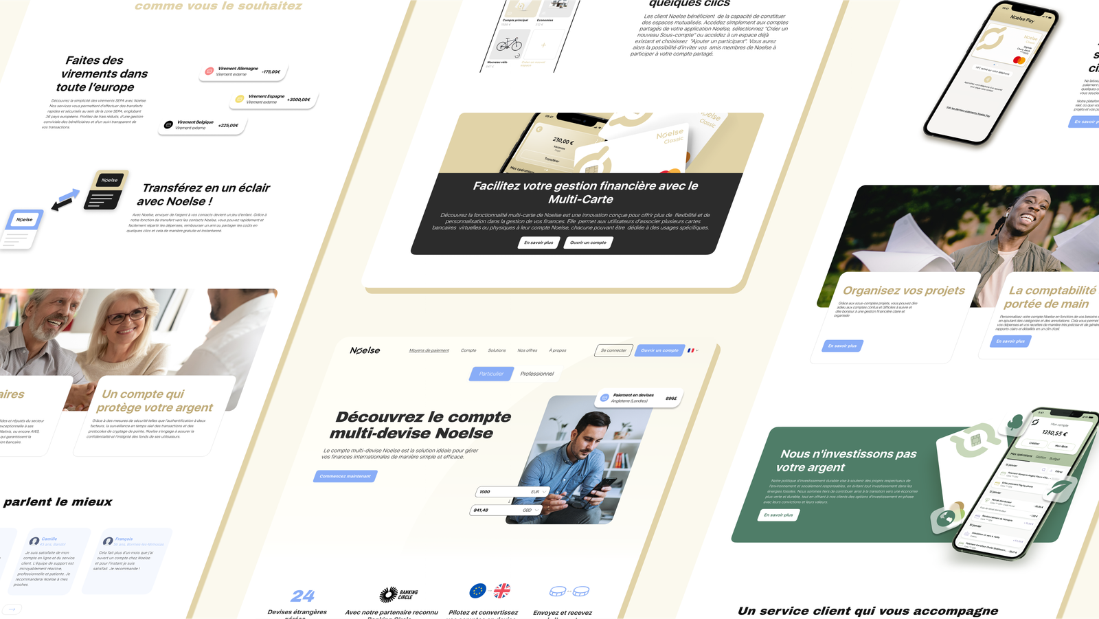 Studio Nanou, Studio de communication graphique - Studio Nanou, agence de communication graphique - Noelse - Refonte site web - UI Design - UX Design - Noelse - Refonte site web - UI Design - UX Design